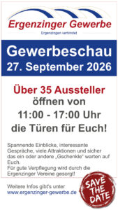 Gewerbeschau Ergenzingen 2026